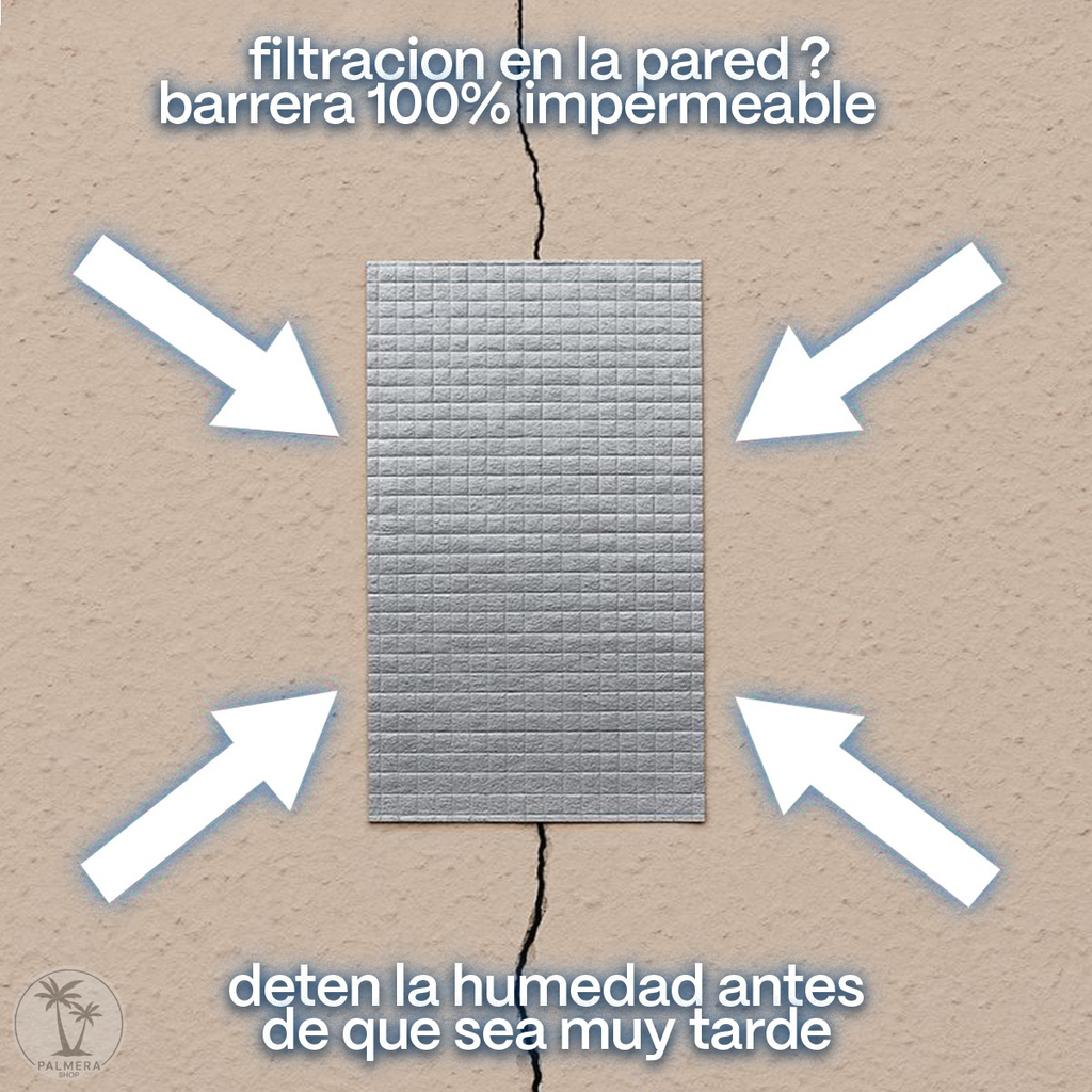 Cinta Adhesiva Tapa Reparar Gotera Impermeabilizante 5cm 10m