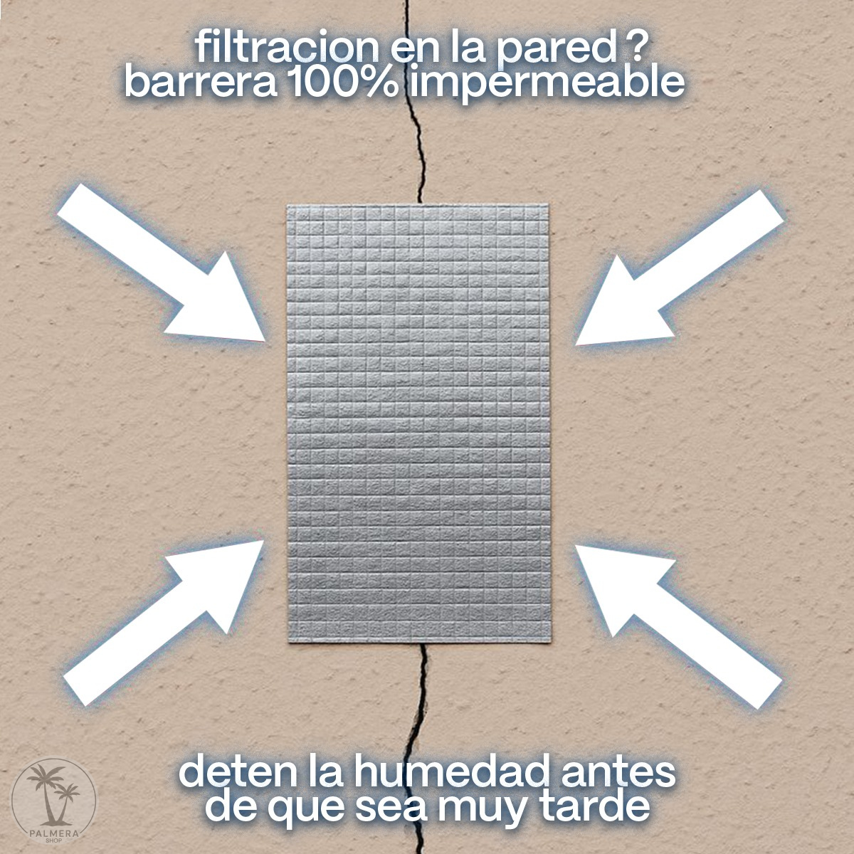 Cinta Adhesiva Tapa Reparar Gotera Impermeabilizante 5cm 10m