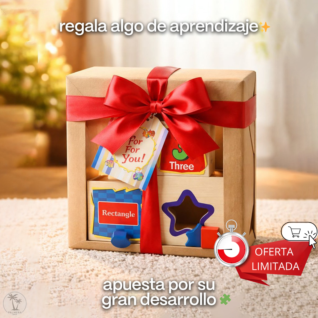 Juegos Didacticos Montessori Juguetes Para Encajar Cubo Aros