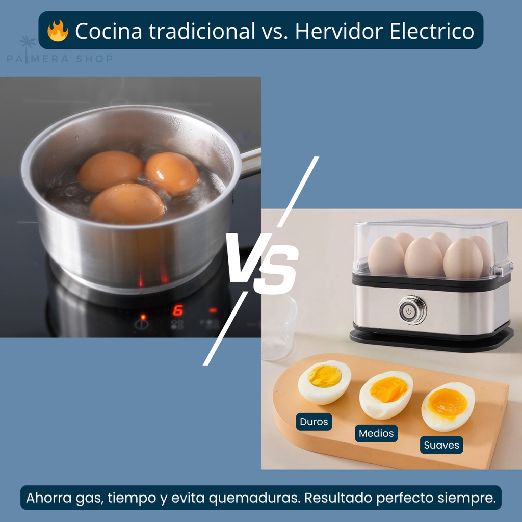 Hervidor De Huevos Electrico Vaporera Para Cocinar Alimentos