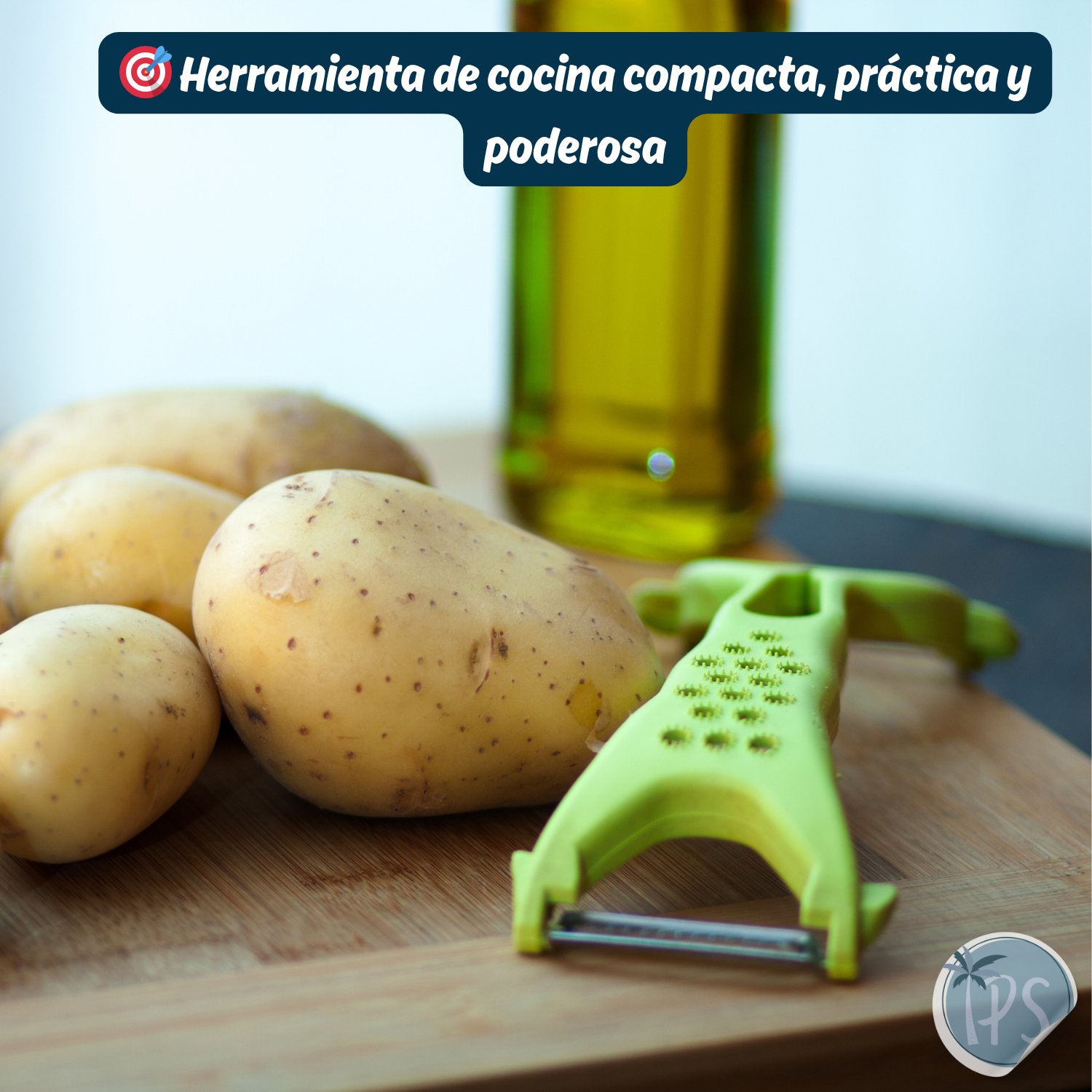 Pelador De Vegetales Verduras Pelapapas Con Cuchillas 3 En 1