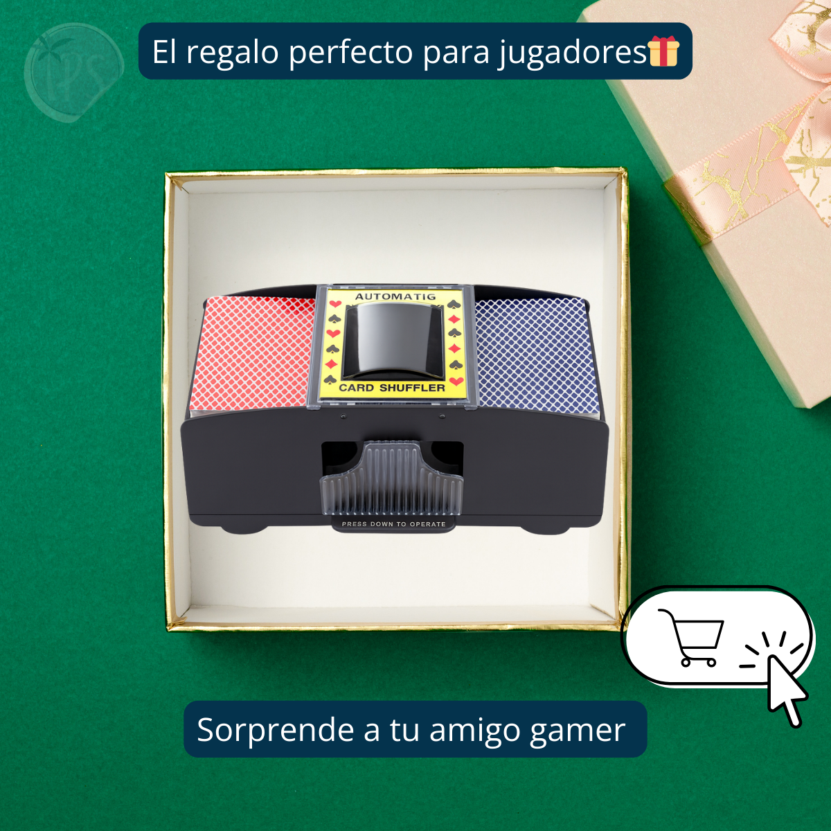 Barajador De Cartas Automático Uno Poker Profesional