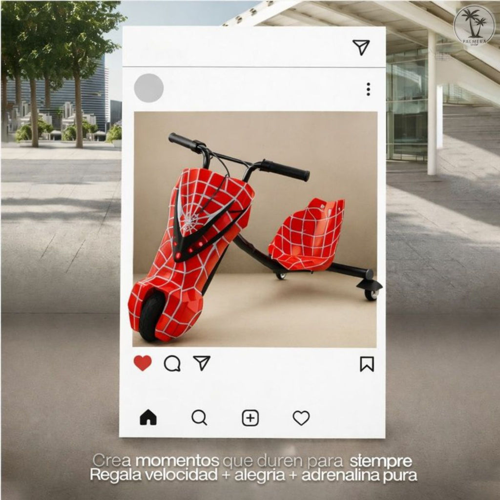 Triciclo Electrico Carro Montable Regalos Niños Y Niñas