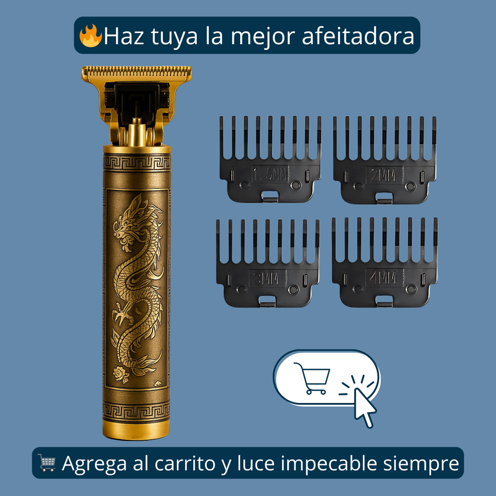 Maquina De Afeitar Hombre Inalambrica Afeitadoras Electricas Dorado 5