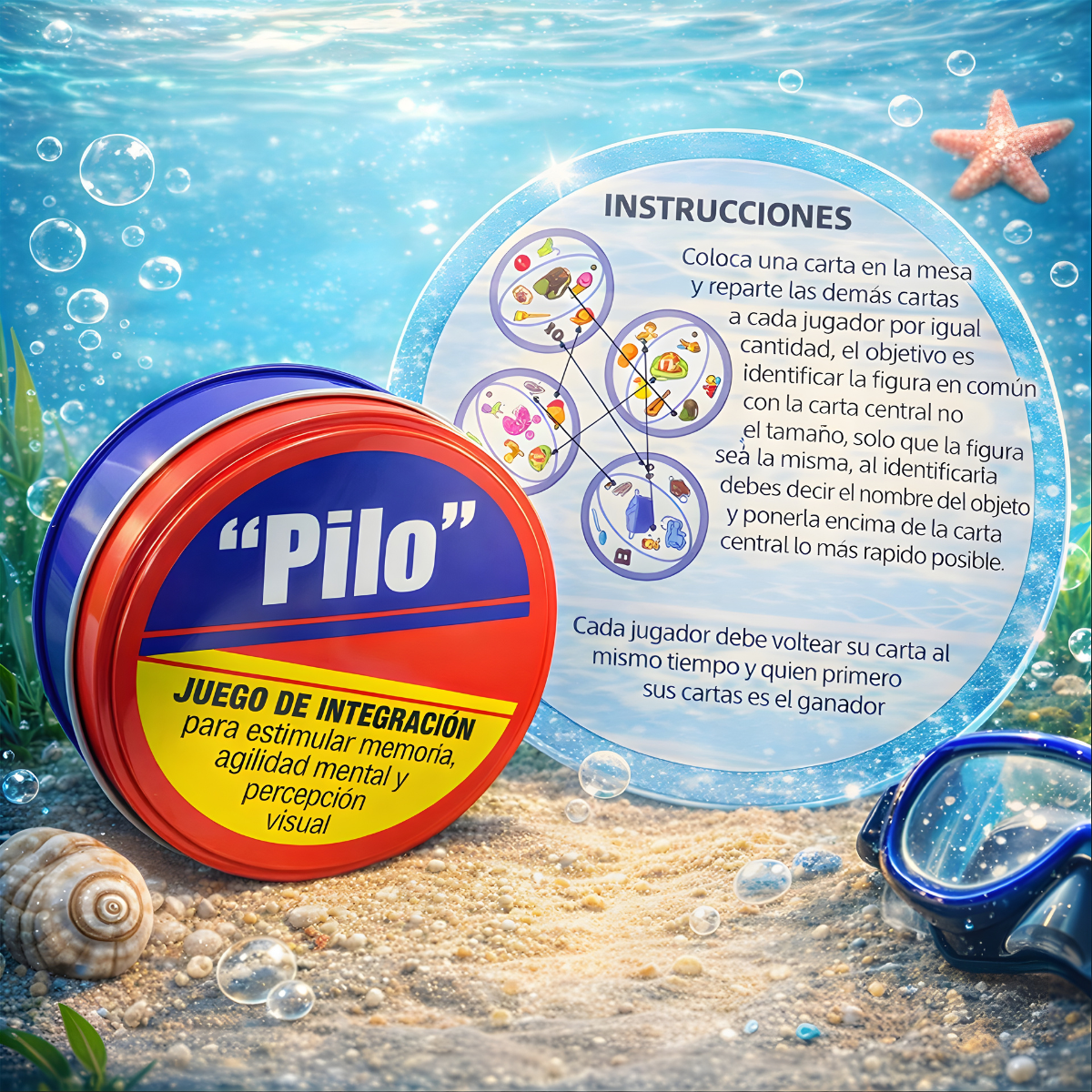 Juegos De Mesa Pilo Agilizate Percepción Visual Integracion