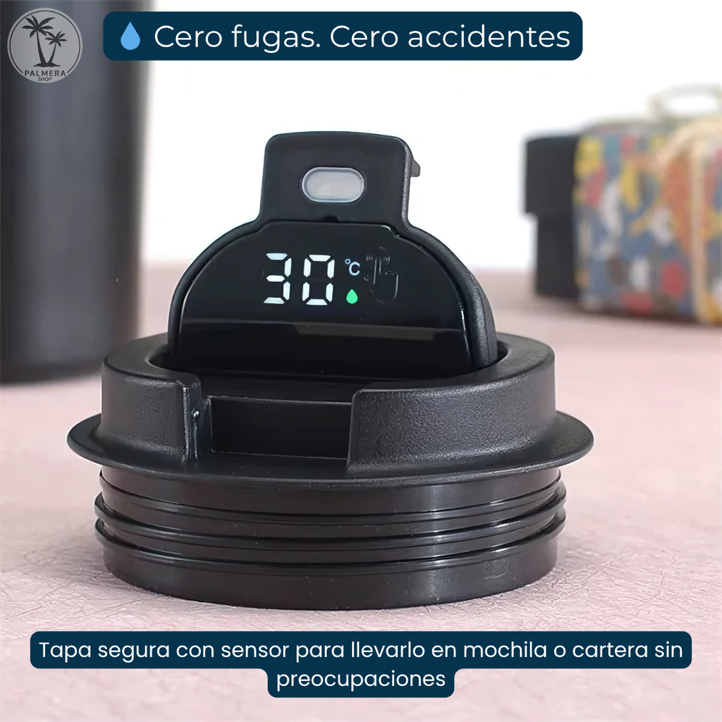 Vaso Con Tapa Para Cafe Termo Termico Acero Agua Personal