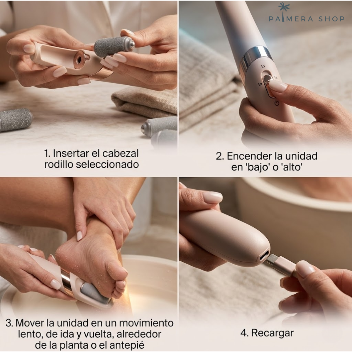 Aparato Para Quitar Callos Removedor Pulidor Electrico
