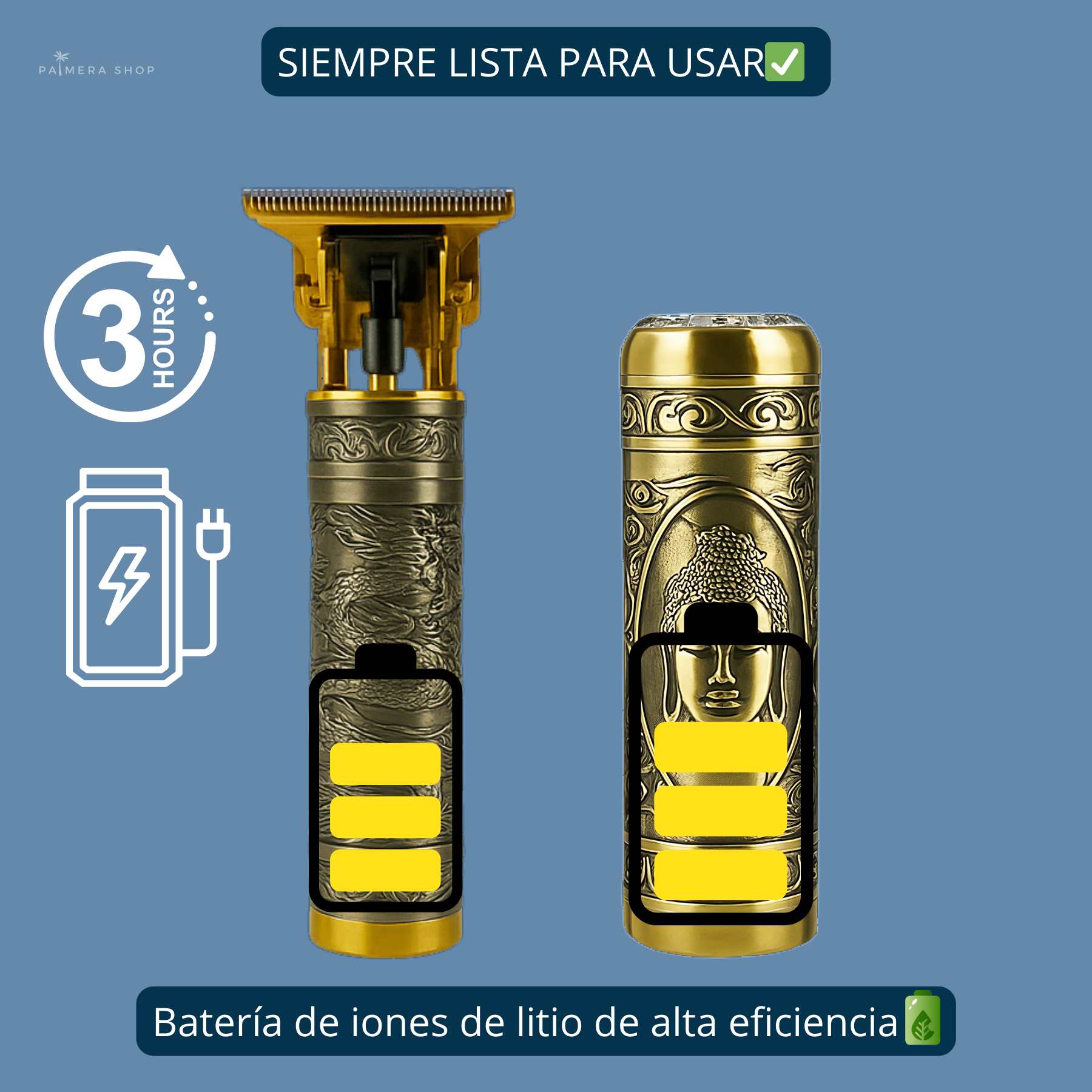 Maquina De Afeitar Hombre Inalambrica Afeitadoras Electricas Dorado 5