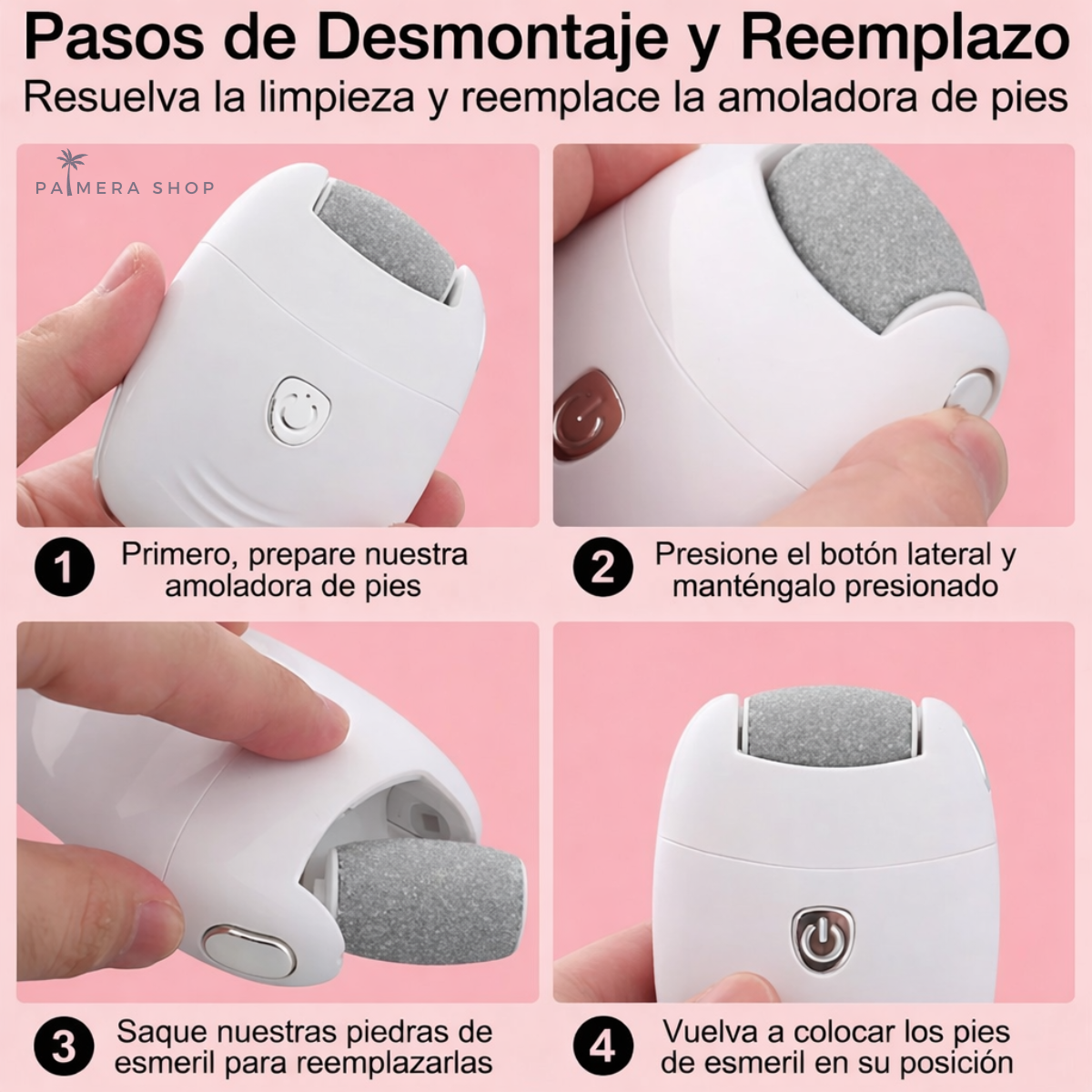 Aparato Para Quitar Callos Electrico Removedor Pulidor