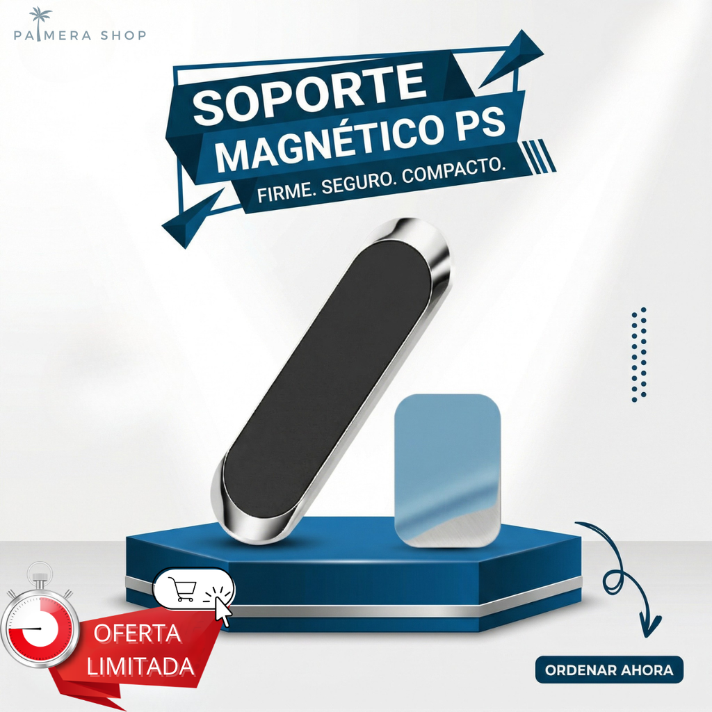 Soporte Iman Celular Para Carro Holders Magnetico Bases