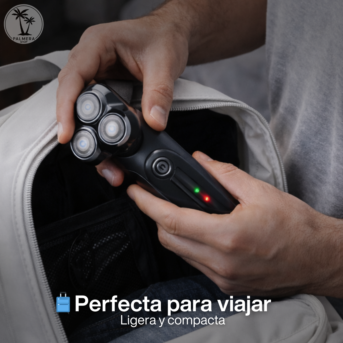 Maquina De Afeitar Hombre Inalambrica Afeitadoras Electricas Negro 110v