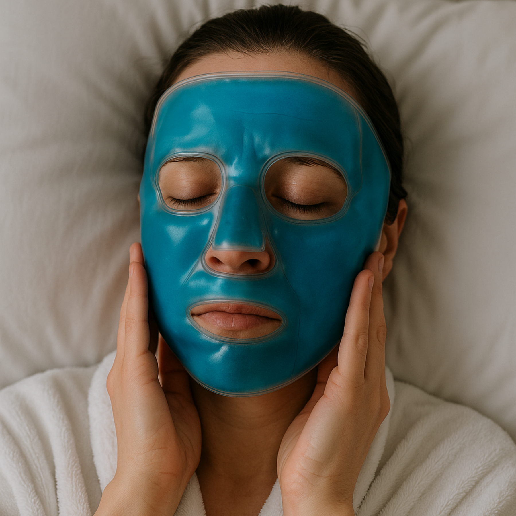 Mascarilla Gel Frío/caliente: Rejuvenece Y Relaja Tu Rostro Tipo De Piel Todas Las Pieles