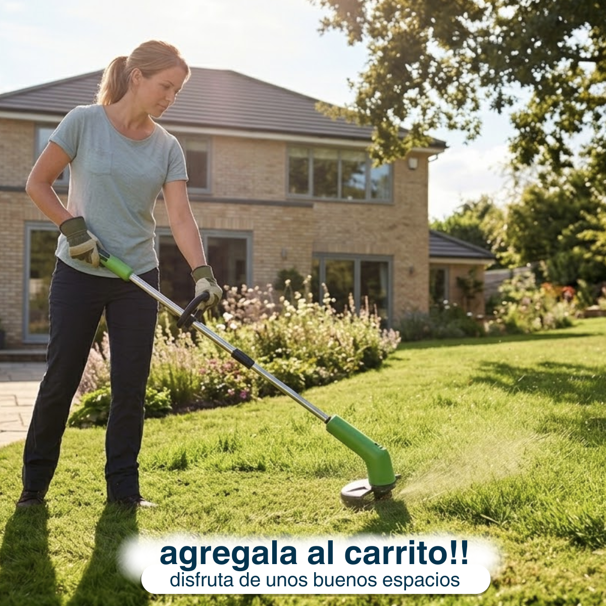 Corta Cesped Pasto Podadora De Arbol Guadaña Multifuncional