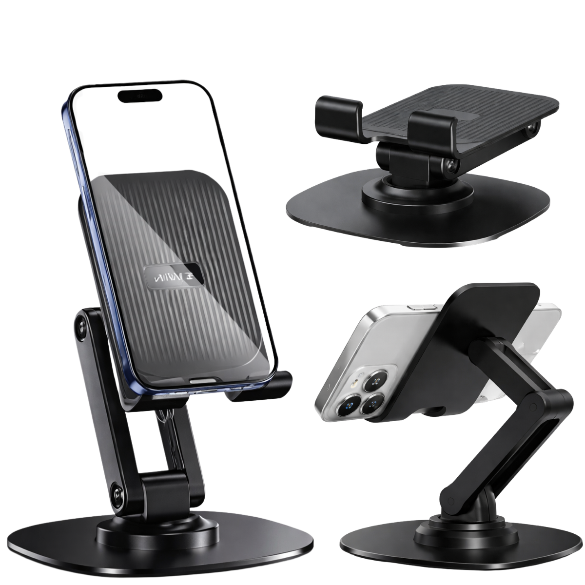 Soporte De Escritorio Para Celular Tablets Base Metalico.