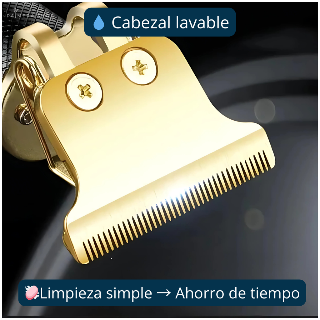 Maquina De Afeitar Hombre Inalambrica Afeitadoras Electricas Dorado 5