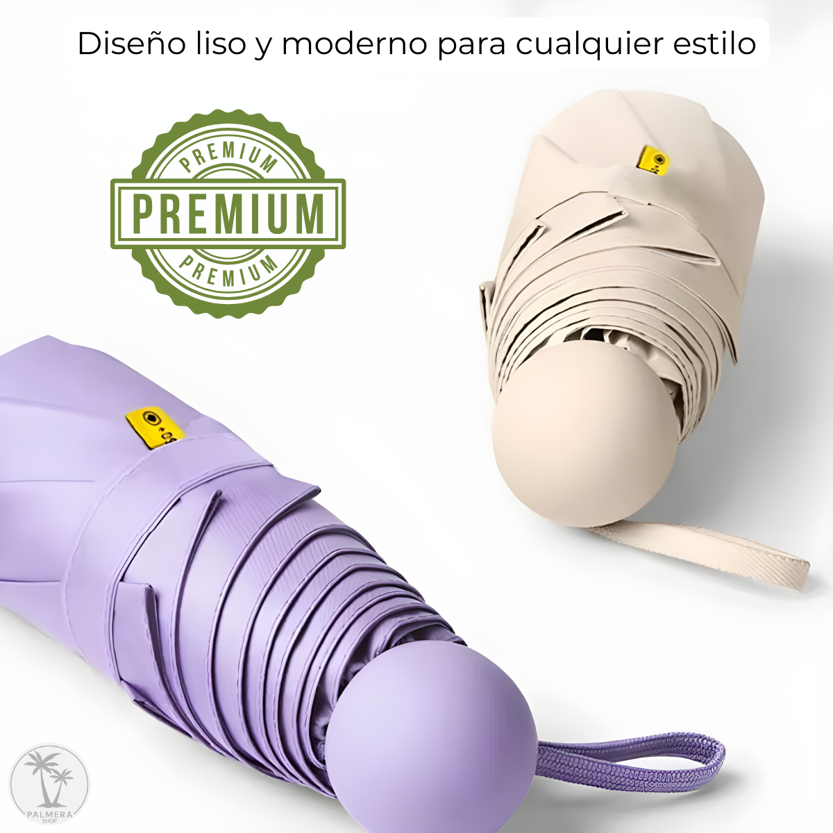 Mini Sombrillas Pequeñas Paraguas Plegable Con Proteccion Uv