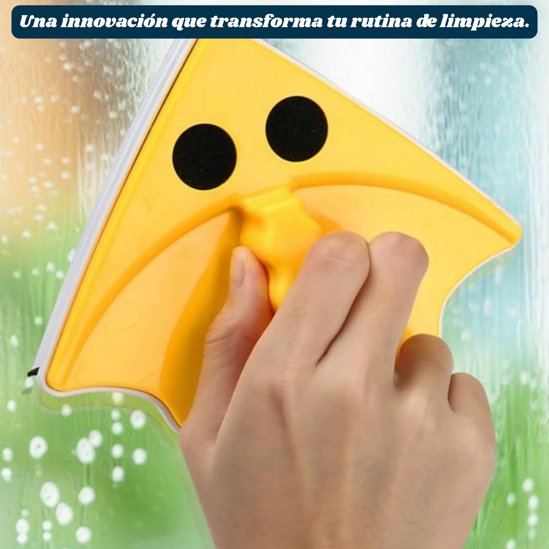 Limpiador Magnetico De Ventanas