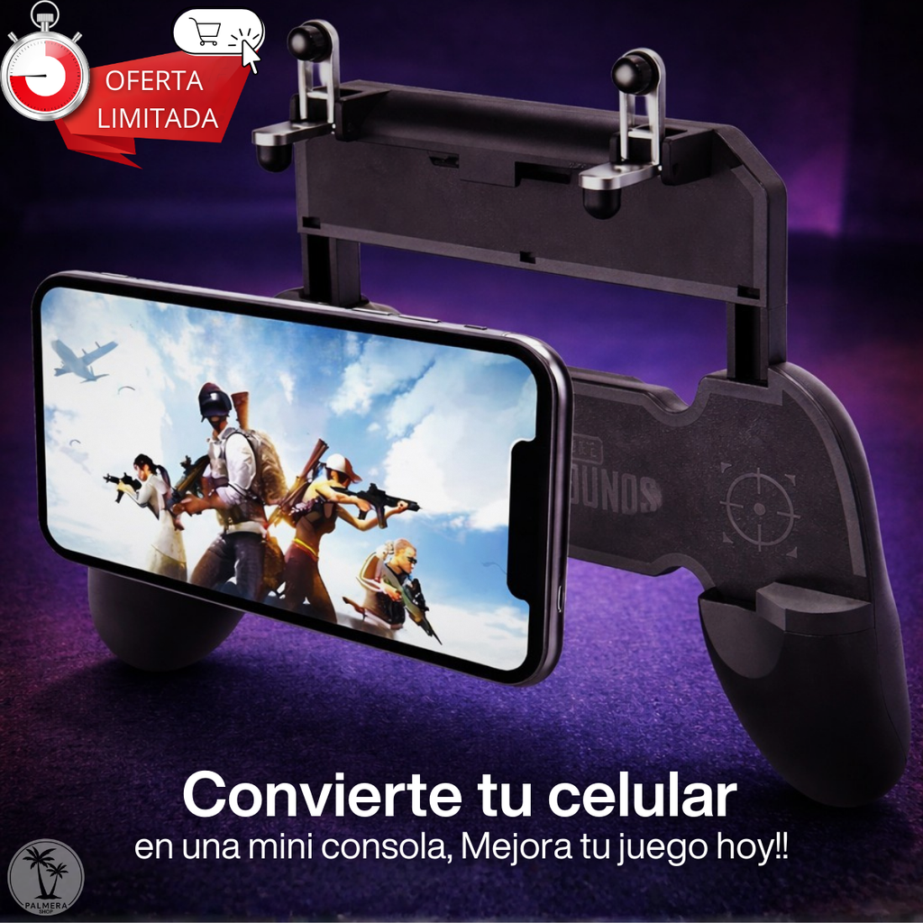 Gatillos Gamepad Android Control Gamepad Gatillo Para Celula Negro.