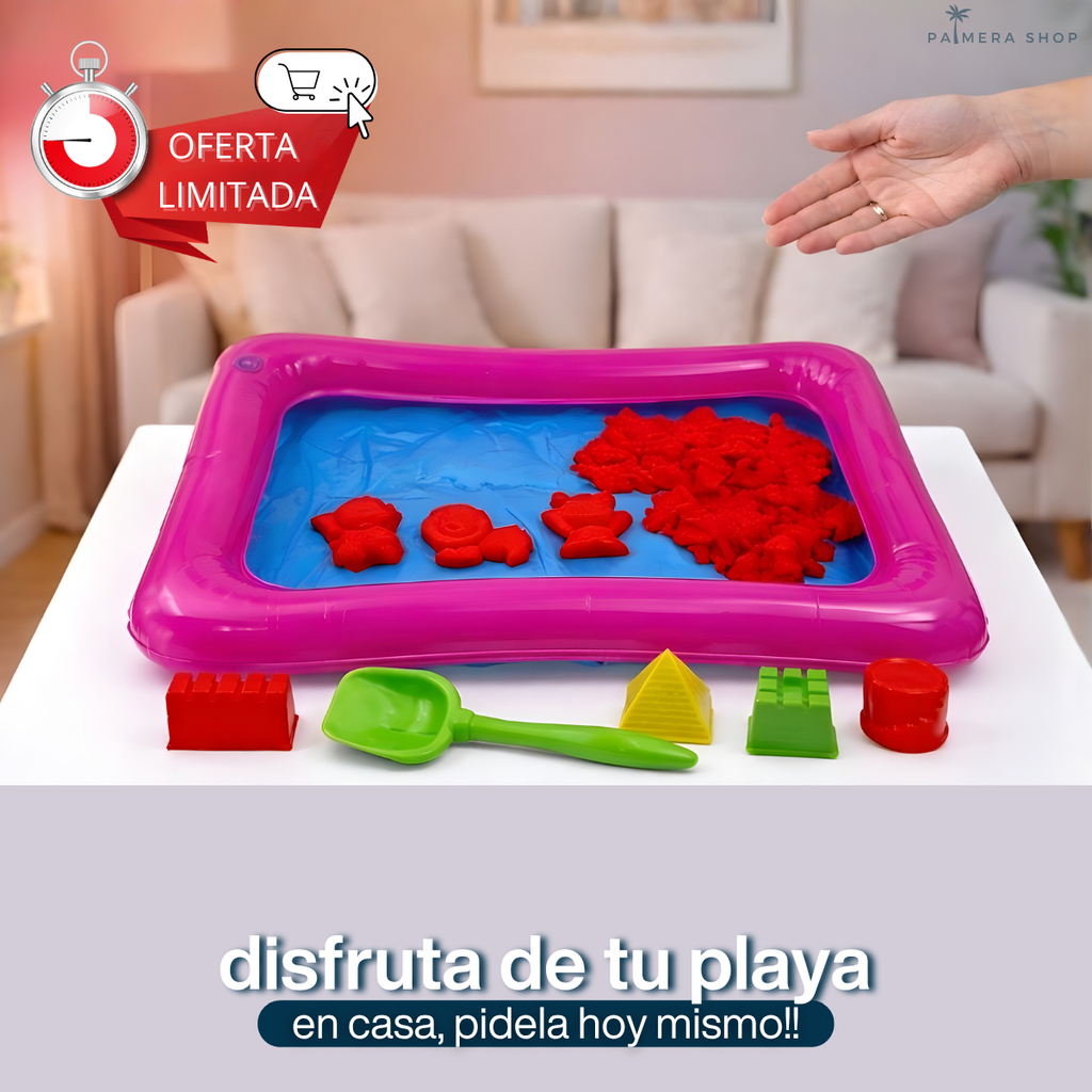 Arena Kinetica Cinetica Magica Moldeable Para Niños Kit