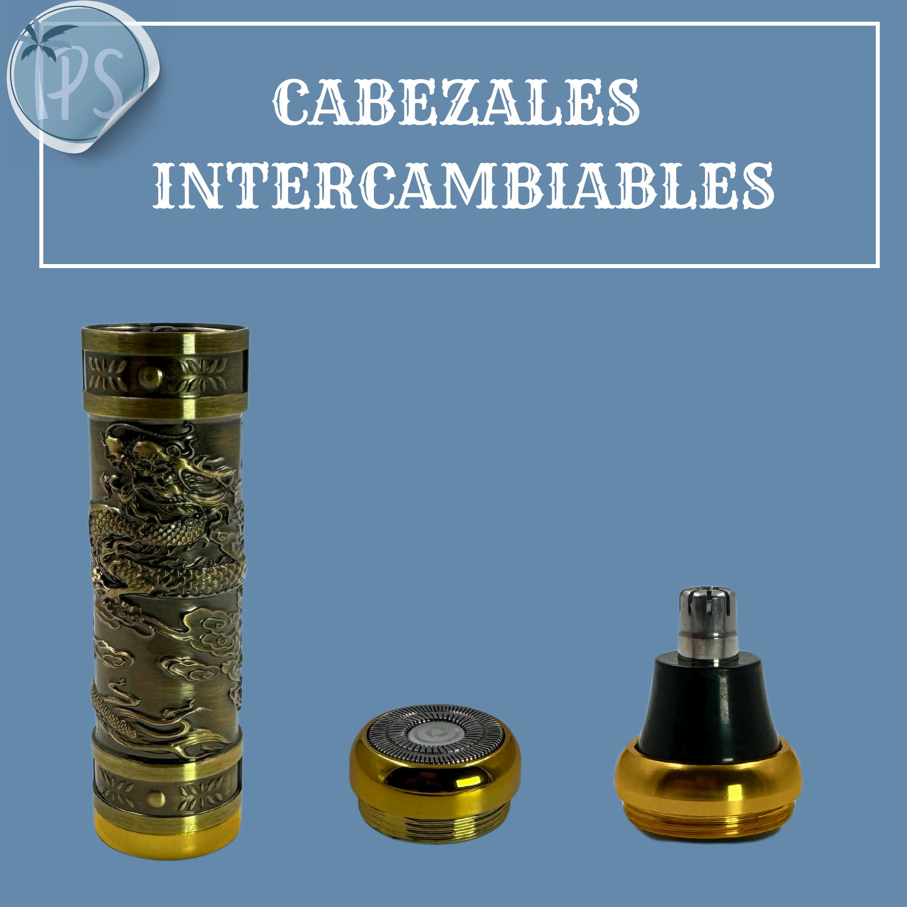 Maquina De Afeitar Hombre Inalambrica Afeitadoras Electricas Dorado 5
