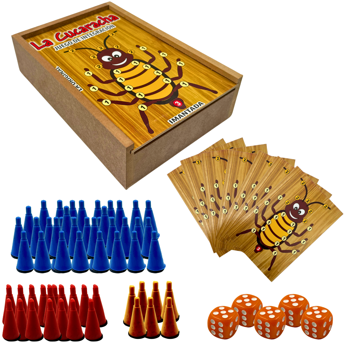 Juegos La Cucaracha Imantada De Mesa Integracion Familiar