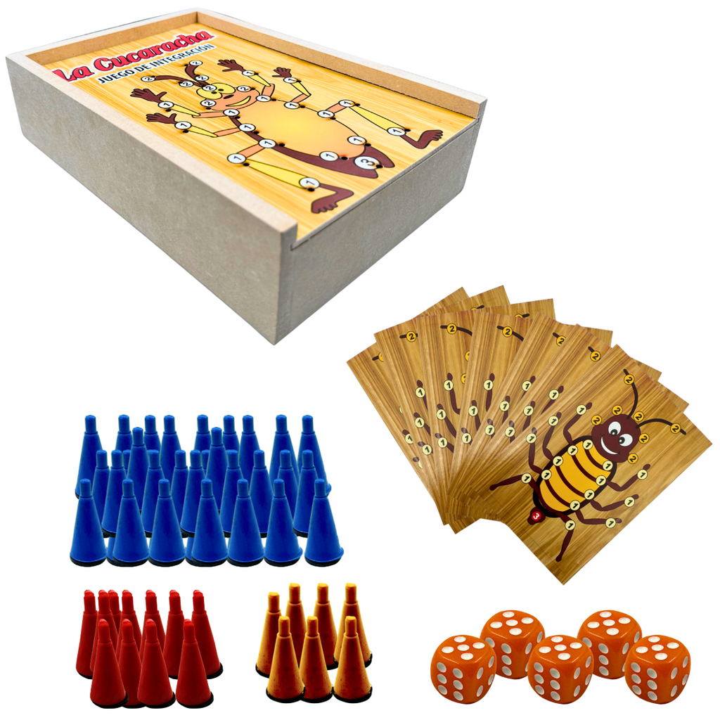 Juegos De Mesa La Cucaracha Percepción Integración Familiar