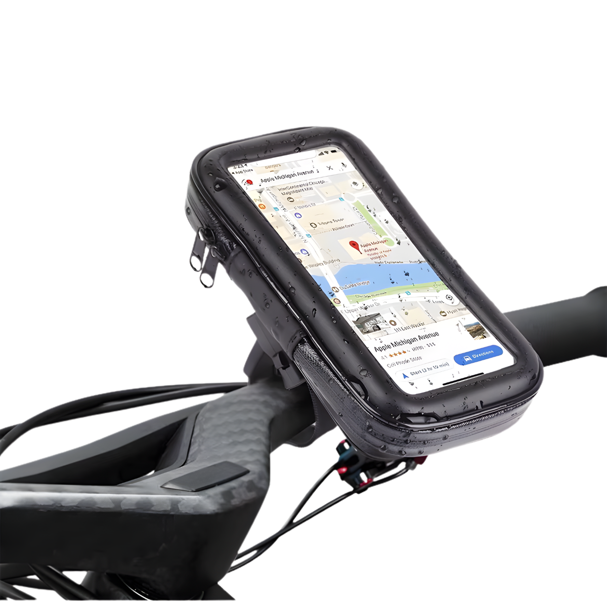 Soporte De Celular Para Moto Estuche Bicicleta Impermeable