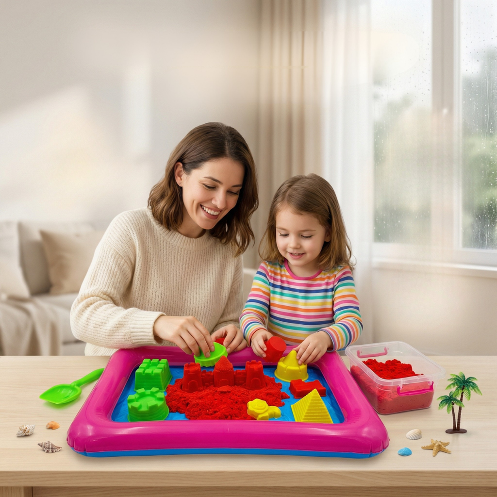 Arena Kinetica Cinetica Magica Moldeable Para Niños Kit