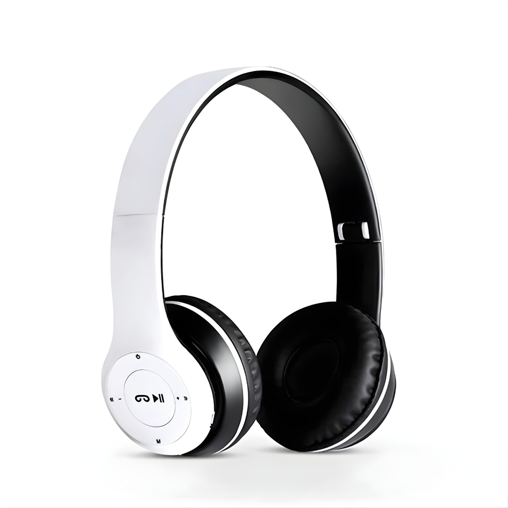 Audifonos Bluetooth Diadema Con Micrófono Auriculares Negro