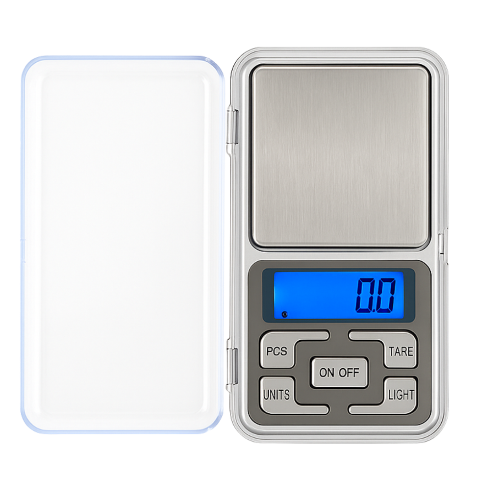 Gramera Balanza Para Miligramos Digital Bascula De Cocina Gris 500 G