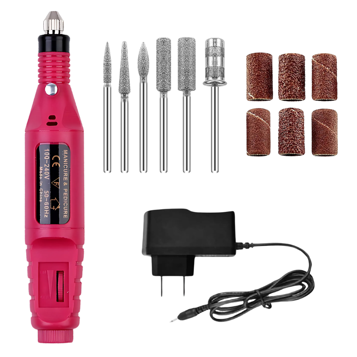 Pulidor De Uñas Electrico Brocas Drill Para Manicura Pulidor 5v