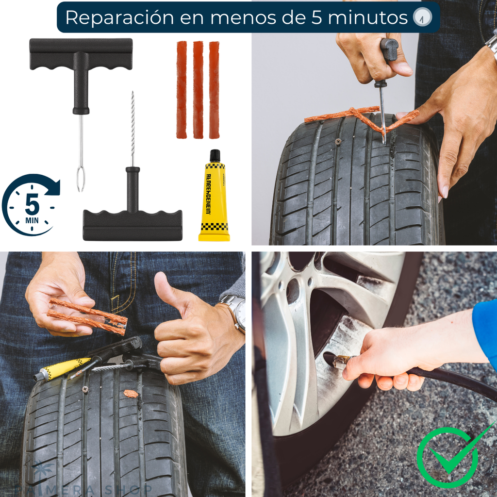 Kit Despinche / Despinchar Moto /carro Llanta Sellomatic-omi
