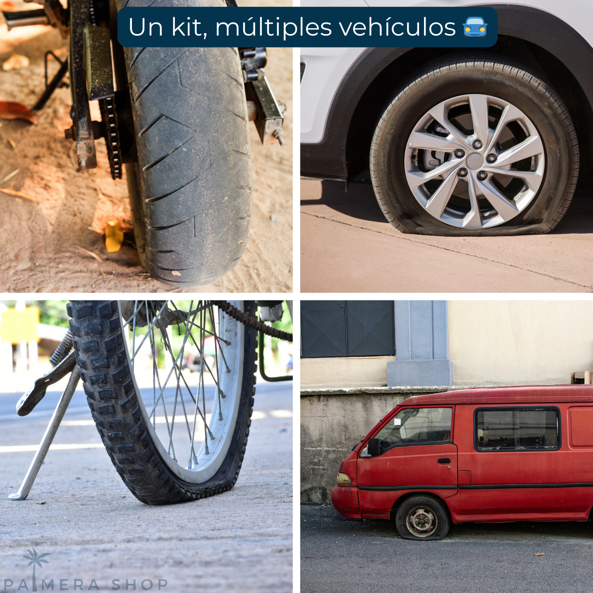 Kit Despinche / Despinchar Moto /carro Llanta Sellomatic-omi