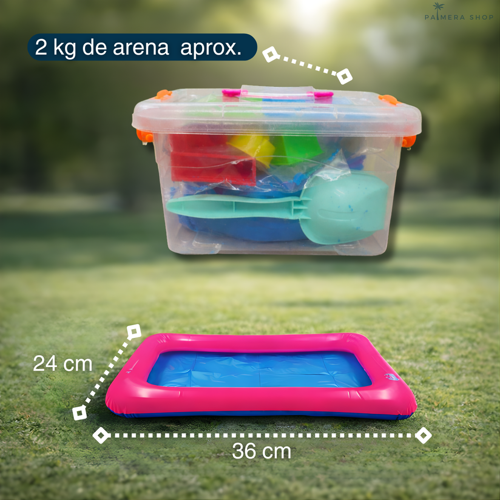 Arena Kinetica Cinetica Magica Moldeable Para Niños Kit