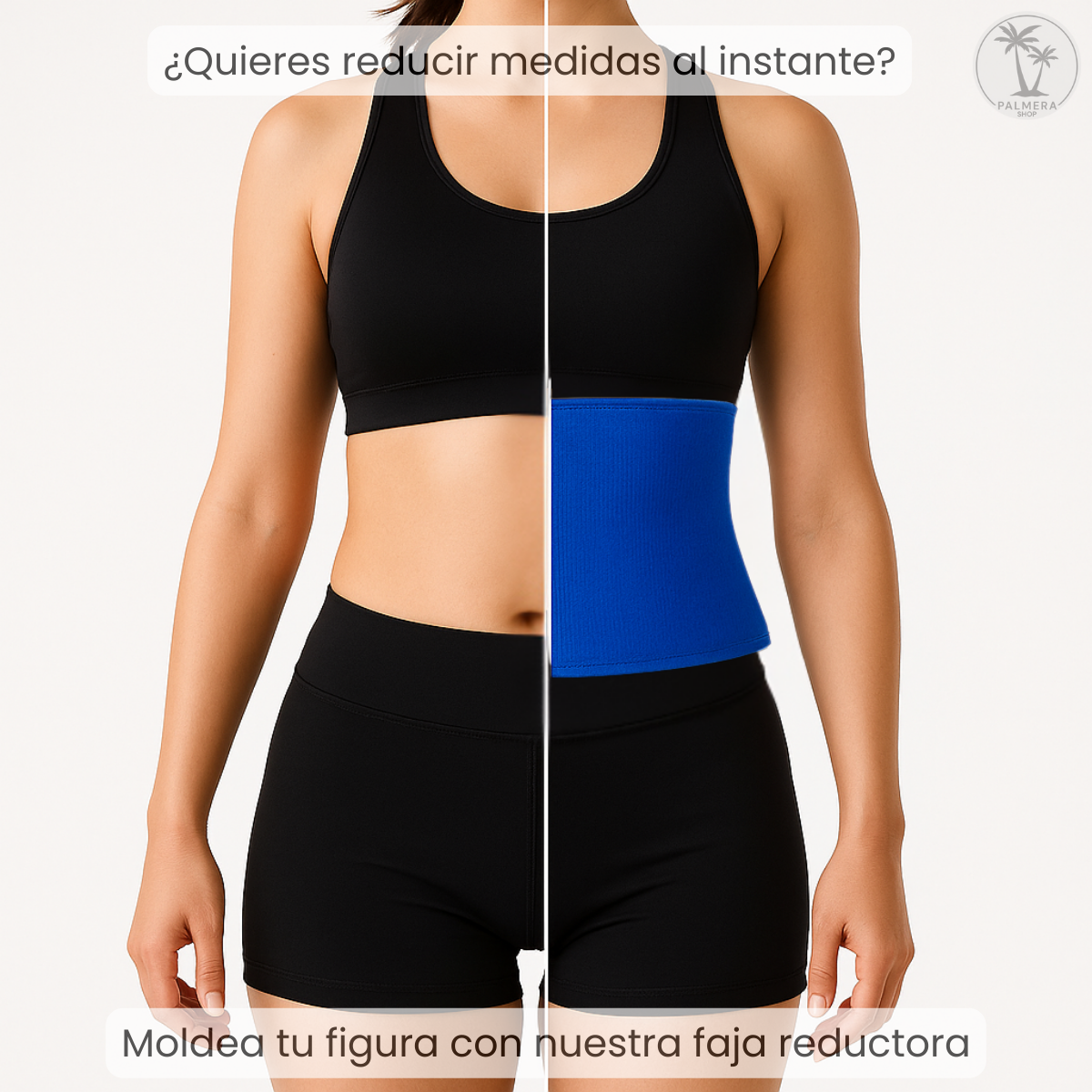 Faja De Latex Termica Cinturilla Moldeadora Reductora Avispa