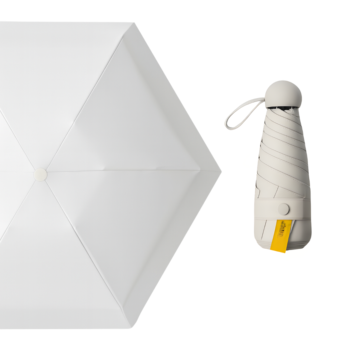 Mini Sombrillas Pequeñas Paraguas Plegable Con Proteccion Uv