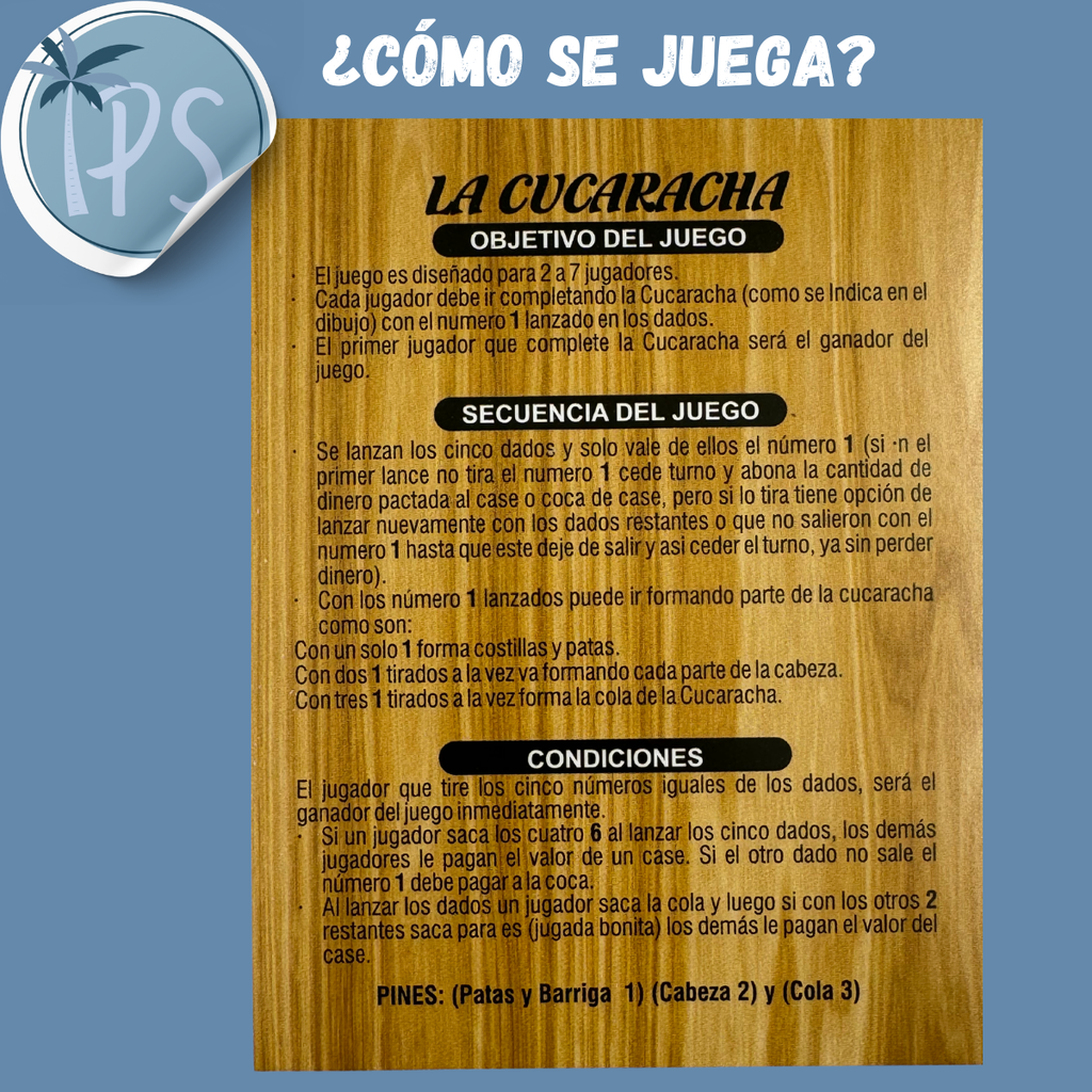Juegos De Mesa La Cucaracha Percepción Integración Familiar