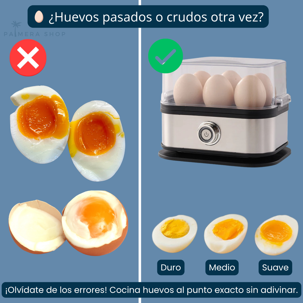 Hervidor De Huevos Electrico Vaporera Para Cocinar Alimentos