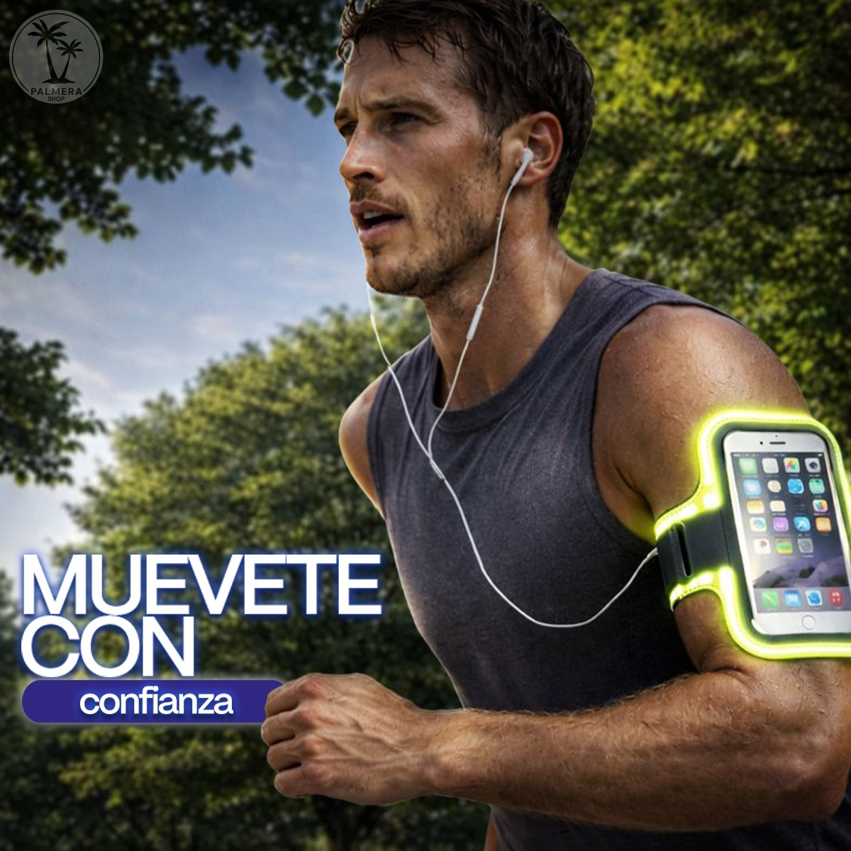 Banda Brazalete Deportivo De Brazo Ajustable Para Celular