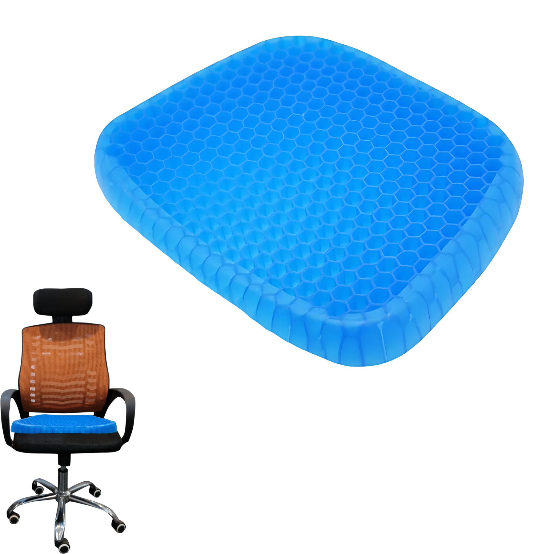 Cojín Ergonómico Silla Trabajo En Casa Auto Oficina Gamer