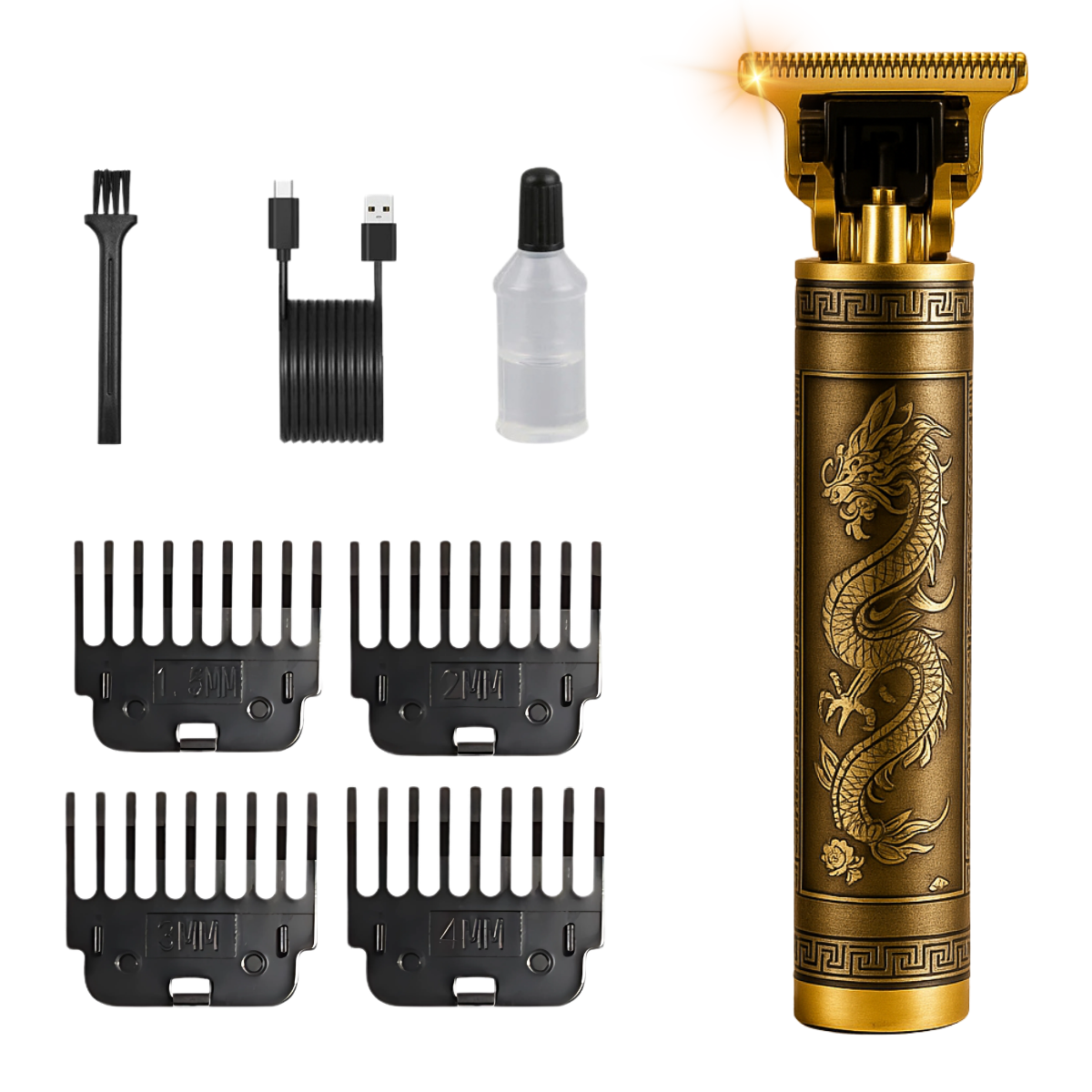 Maquina De Afeitar Hombre Inalambrica Afeitadoras Electricas Dorado 5