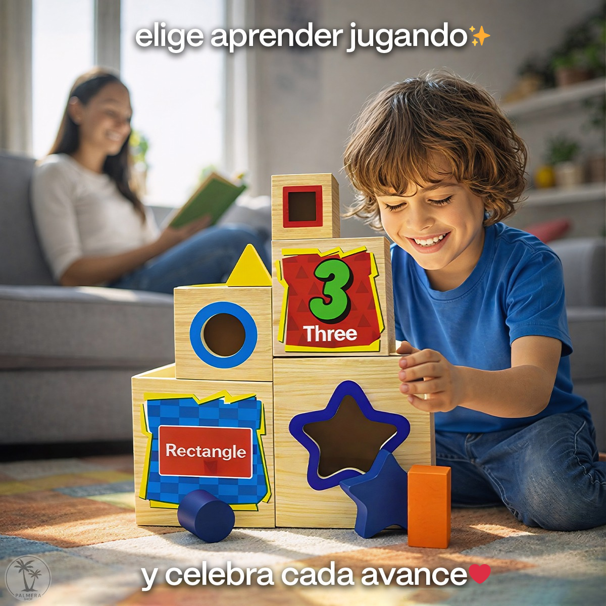 Juegos Didacticos Montessori Juguetes Para Encajar Cubo Aros