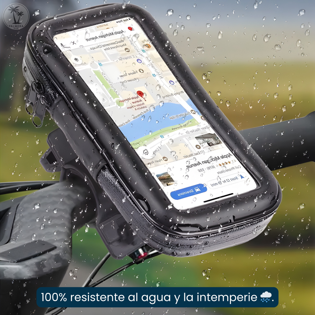 Soporte De Celular Para Moto Estuche Bicicleta Impermeable