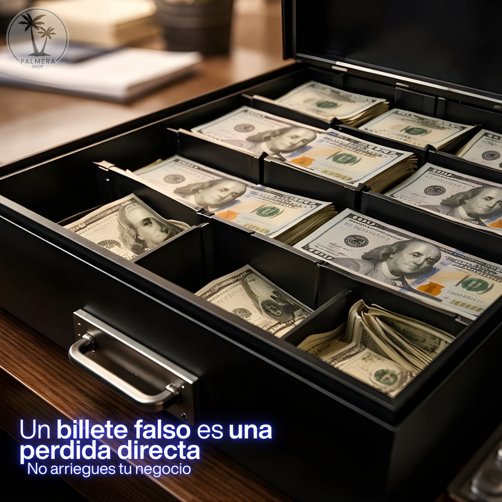 Detector De Billetes Falsos Maquina Para Detectar Con Luz Uv
