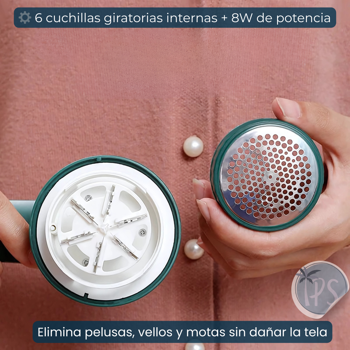 Quita Motas Electrico Maquina Recargable Pelos Pelusa Multicolor