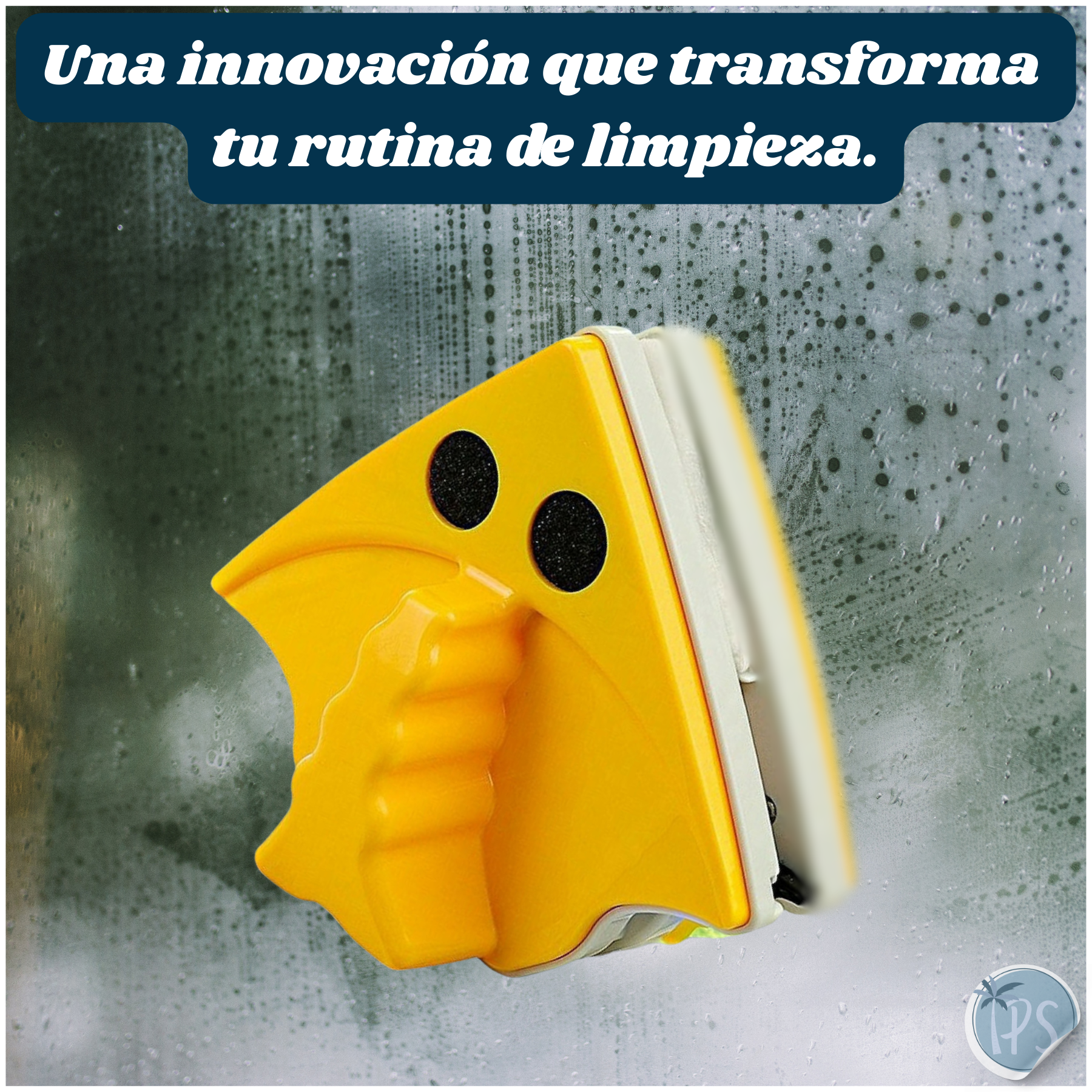 Limpiador Magnetico De Ventanas