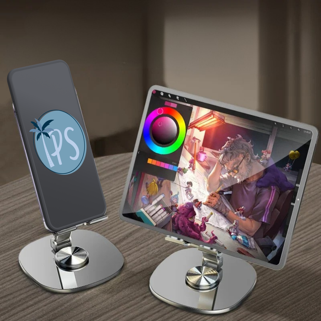 Soporte De Escritorio Para Celular Base Tablets Metalico