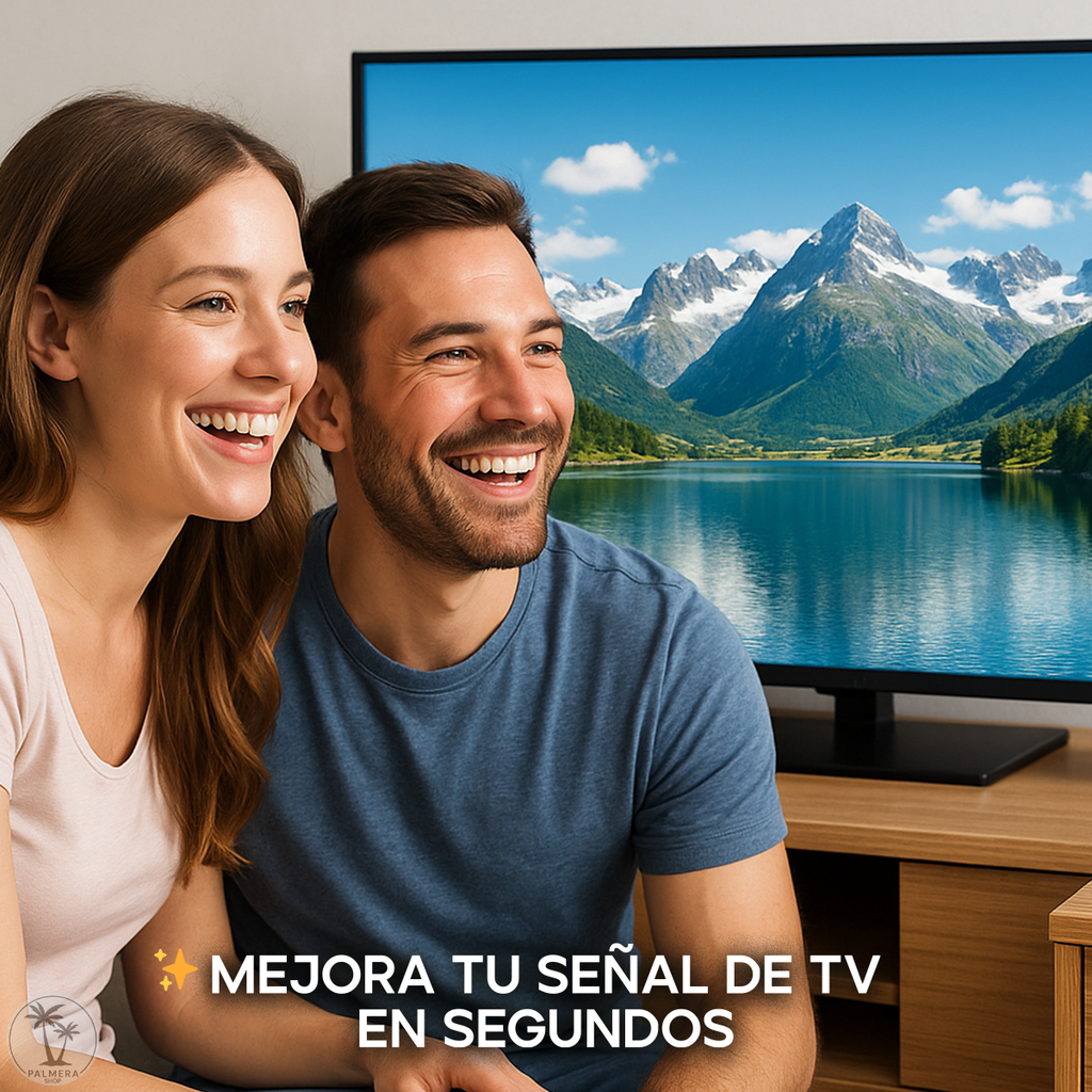 Antena Aerea Tdt Para Tv Digital Potente De Interior Hdtv
