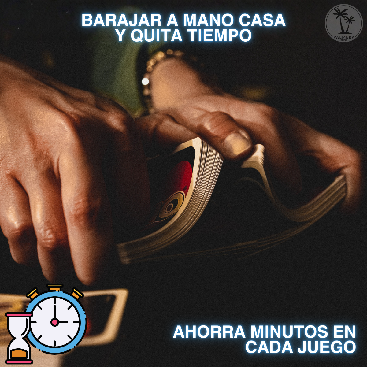 Barajador De Cartas Automático Uno Poker Profesional Usb