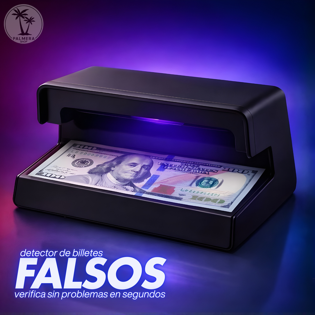 Detector De Billetes Falsos Maquina Para Detectar Con Luz Uv